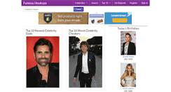 Desktop Screenshot of famoushookups.com